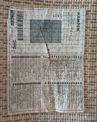 Tappeto  grigio 133x195 cm
