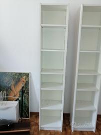 scaffali legno misure :altezza  202 larghezza 40 p
