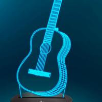 Lampada Led Chitarra