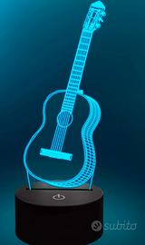 Lampada Led Chitarra