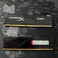 Kingston HyperX Fury DDR4 2400MHz