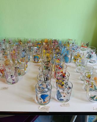 Collezione bicchieri Nutella anni ’90–2000