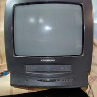TV GRUNDIG CON LETTORE DVD INCORPORATO ANNI 80