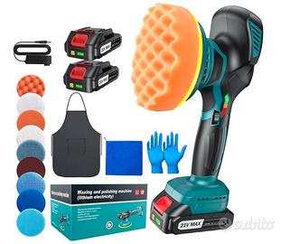 Lucidatrice Auto a Batteria 150 mm Rotorbitale Dop