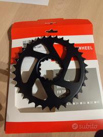 corona in ergal ricavata dal pieno.