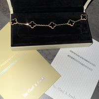 Bracciale Van Cleef Nero e Oro