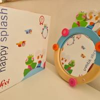 Sevi - specchio happy splash, in legno