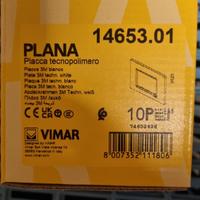 placche bianche vimar plana 