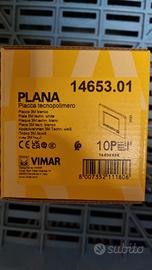placche bianche vimar plana 