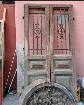 Portone  Antico  in legno '800