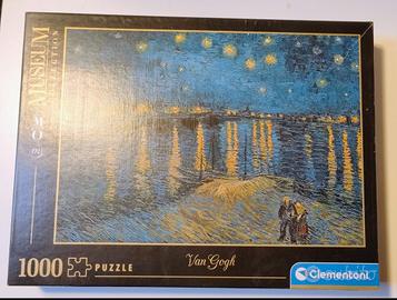 puzzle clementoni 1000 pezzi fiume rodano Van Gogh