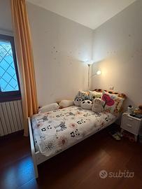 Letto singolo modello Slakt 90x200 con materasso