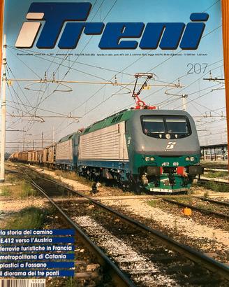 rivista treno itreni FS e412 locomotiva a vapore