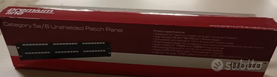 Patch Panel unshilded cat 5e/6 premium line