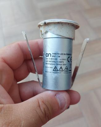 19 faretti da esterno  1 watt 