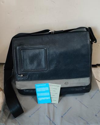 borsa Piquadro Blue in pelle 