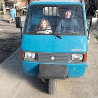 Ape con cassone
