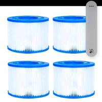 Cartuccia Filtro Piscina Tipo VI, Confezione da 4 
