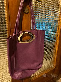 Borsa viola vintage