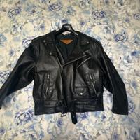 Chiodo vintage da moto