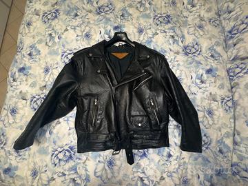 Chiodo vintage da moto