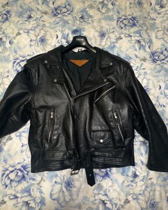 Chiodo vintage da moto