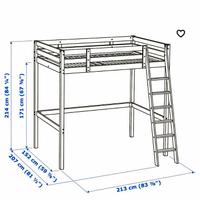 Letto stora Ikea incluso materasso