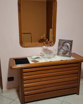 stanza da letto legno massello 