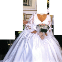Abito da sposa taglia L