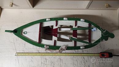 GOZZO BARCA REMI PESCA VINTAGE  ARTIGIANALE