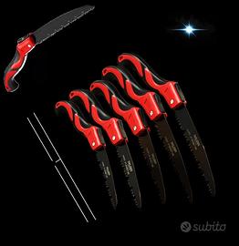 SEGHETTI PIEGHEVOLI 25 30 35cm LA SERIE COMPLETA