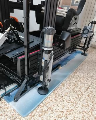 Postazione guida dinamica fanatec, simocube..