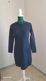 Vestito intero Blu scuro Lana