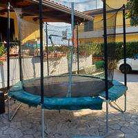 Trampolino elastico grande