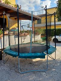 Trampolino elastico grande