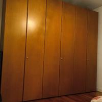 SET ARMADIO + CASSETTIERA , CILIEGIO FIAMMATO