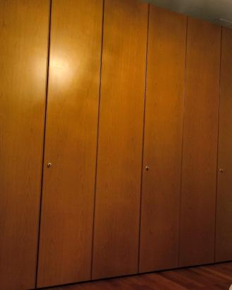 SET ARMADIO + CASSETTIERA , CILIEGIO FIAMMATO