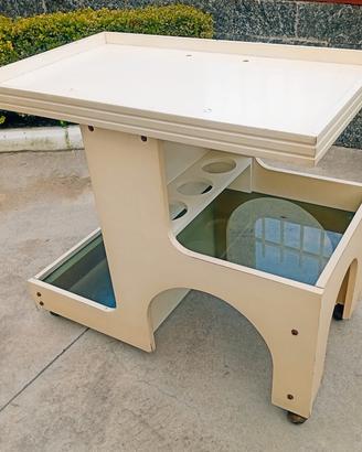 Carrello  bar porta bottiglie anni 70