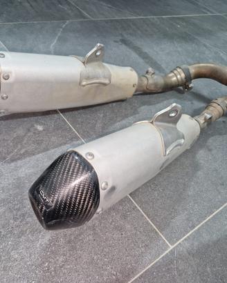 Doppio scarico crf 450 2017 18 19 20 21 22