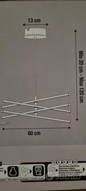 Lampada LED da soffitto 2680 lumen