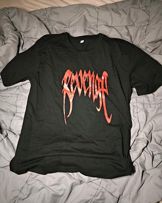 shirt  XXXtentacion Style “Revenge Red Flame” XL