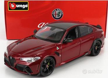 Modello auto alfa romeo giulia gtam bordeaux