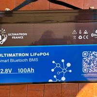 Batteria ultimatrom Lifep04 100 amp