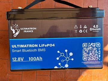 Batteria ultimatrom Lifep04 100 amp