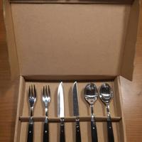 Posate con manico in corno