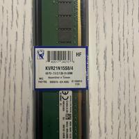 MEMORIA RAM Kingston KVR21N15S8/4 DDR4 4Gb