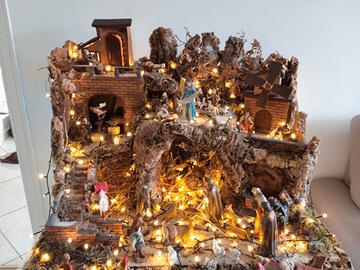 presepe fatto a mano