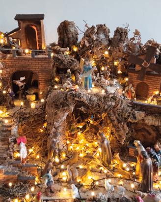 presepe fatto a mano