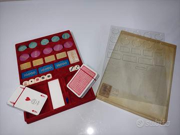 SCATOLA DA GIOCO eco con FICHES della ITALCARDS