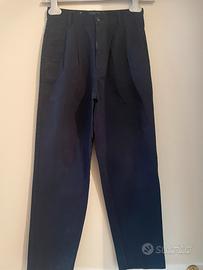 Pantaloni classici blu tg S anni 10